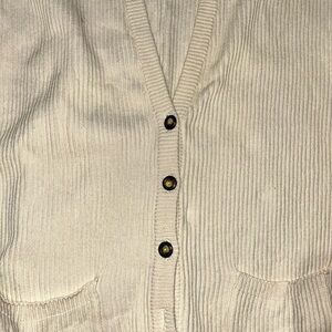 Hunt Club Cream Cardigan Sweater